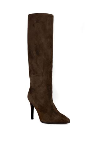 Brown suede high boot FRANCO RUSSO | 3560TMORO